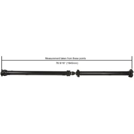 A1 Cardone Remanufactured  Prop Shaft, 65-3502 65-3502